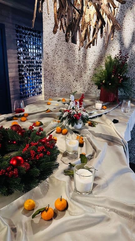 Семейный Новый Год на Байкале — Новогодняя атмосфера и вкусная еда